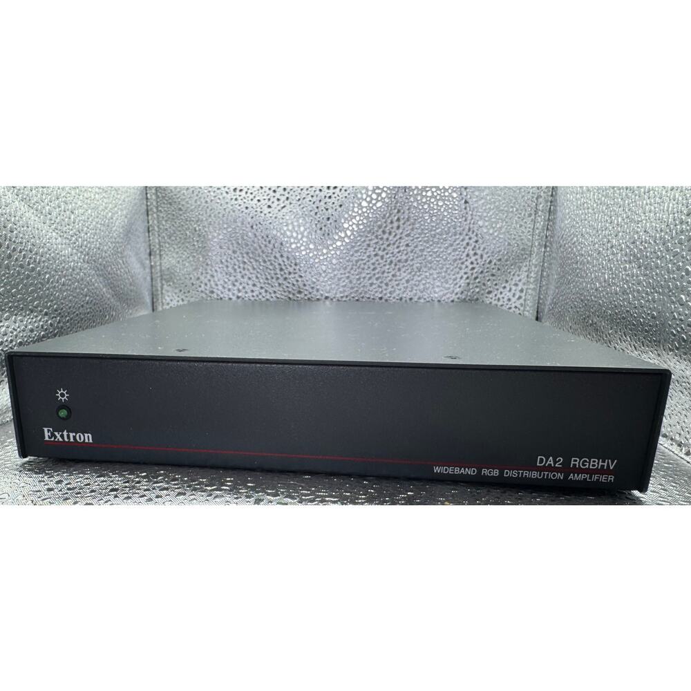 Extron DA2 RGBHV Wideband RGB Distribution Amplifier with Power Cord